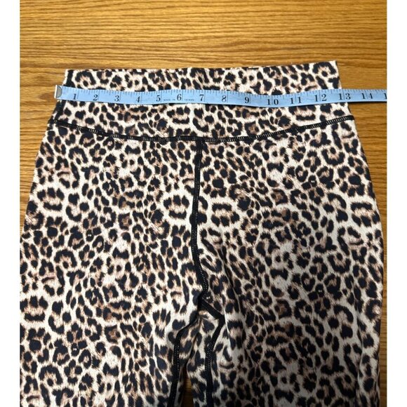 ZYIA Active Leopard Brilliant Scrunchy What High Rise Leggings Women's Size 8-10 - Picture 8 of 9